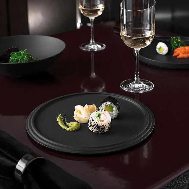 Iconic La Boule White&amp;Black Набор посуды на 2 персоны, 7 предметов Villeroy &amp; Boch — купить в официальном магазине